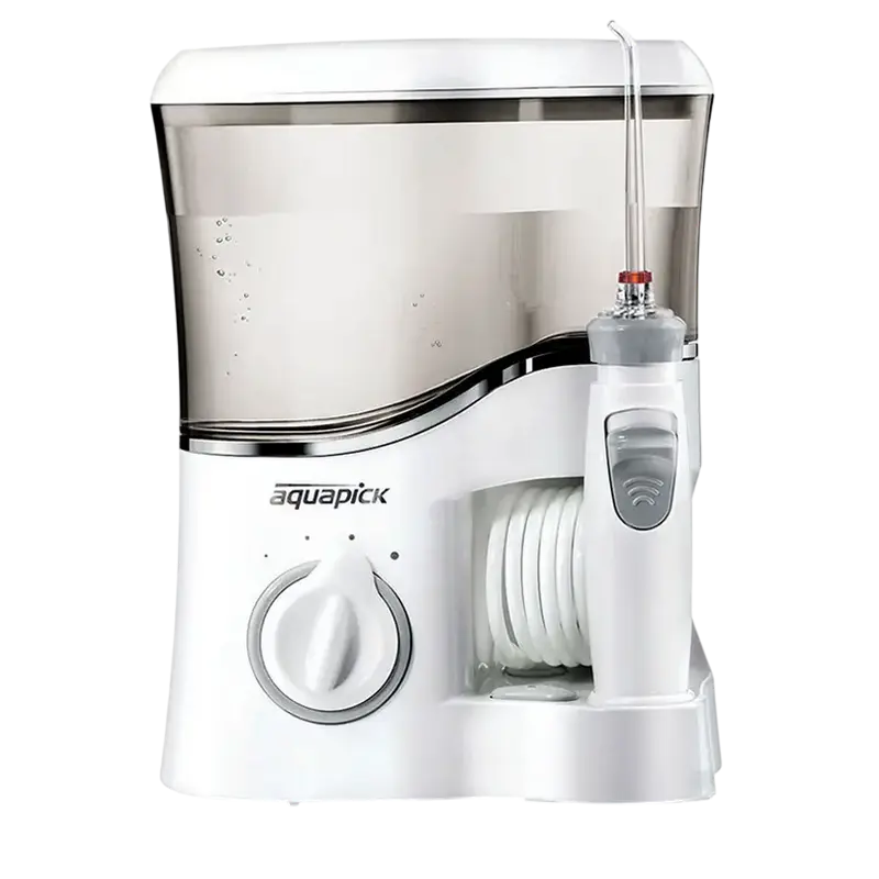 Irigator oral Pentru adulți Aquapick AQ 350 + AQ-32 Alb