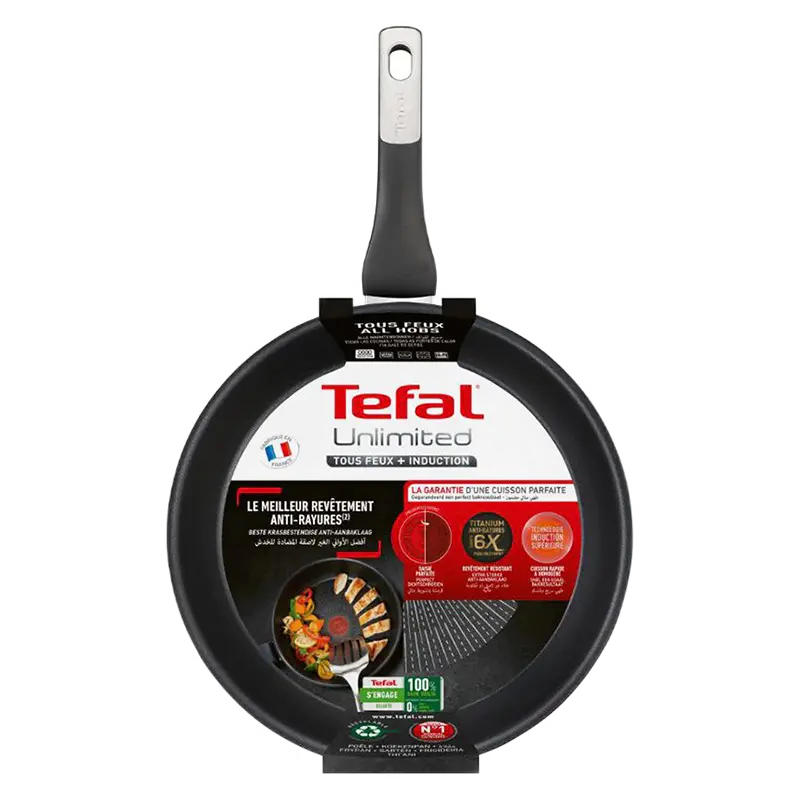 Сковорода Tefal Unlimited Unlimited Чёрный
