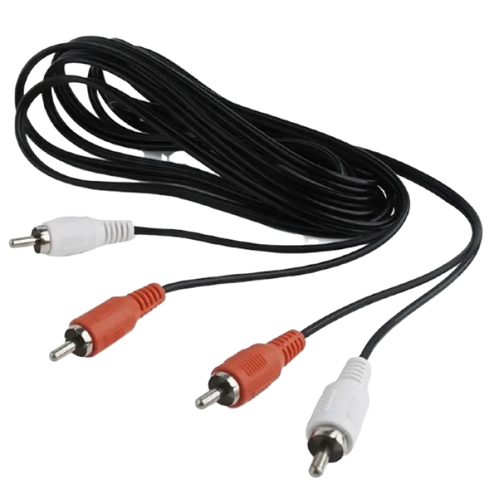 Аудиокабель Cablexpert CCA-2R2R-7.5M Черный