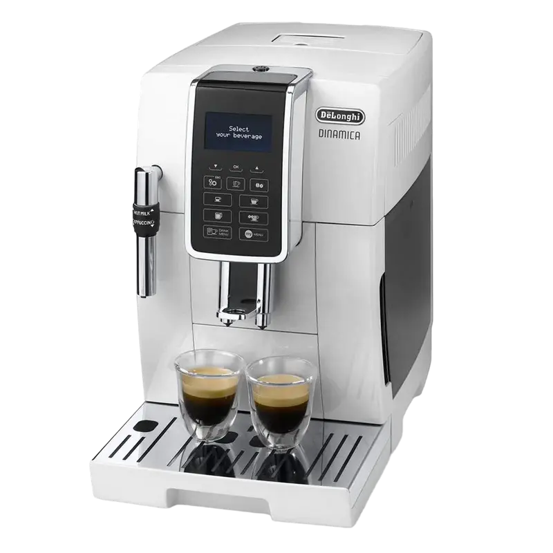 Aparat de cafea DeLonghi ECAM350.35W Alb