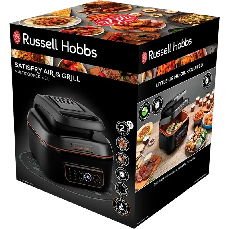 Аэрогриль Russell Hobbs Satisfry Air & Grill Черный