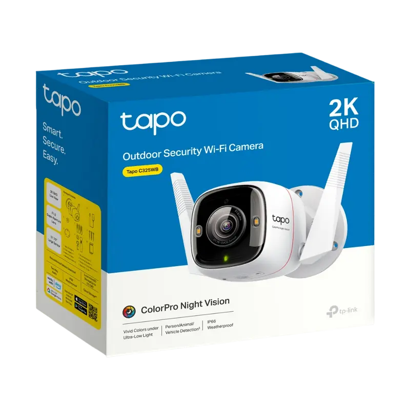 Camera de supraveghere TP-LINK TAPO C325WB Alb