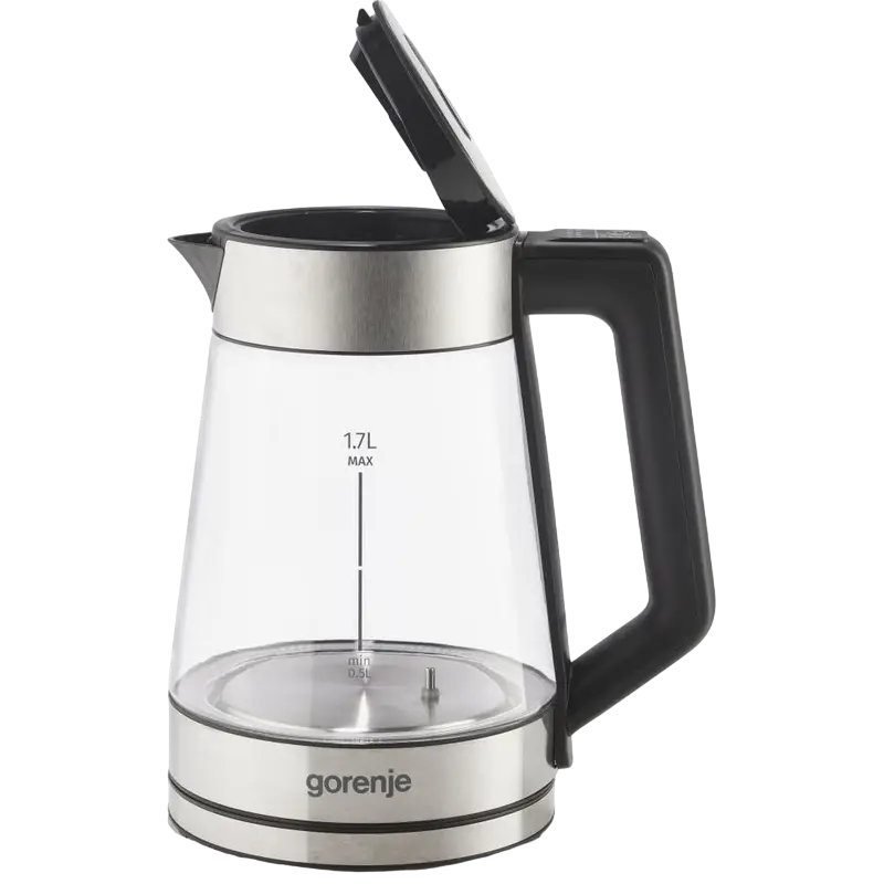 Электрочайник Gorenje K17TRG Нержавеющая Сталь | Черный