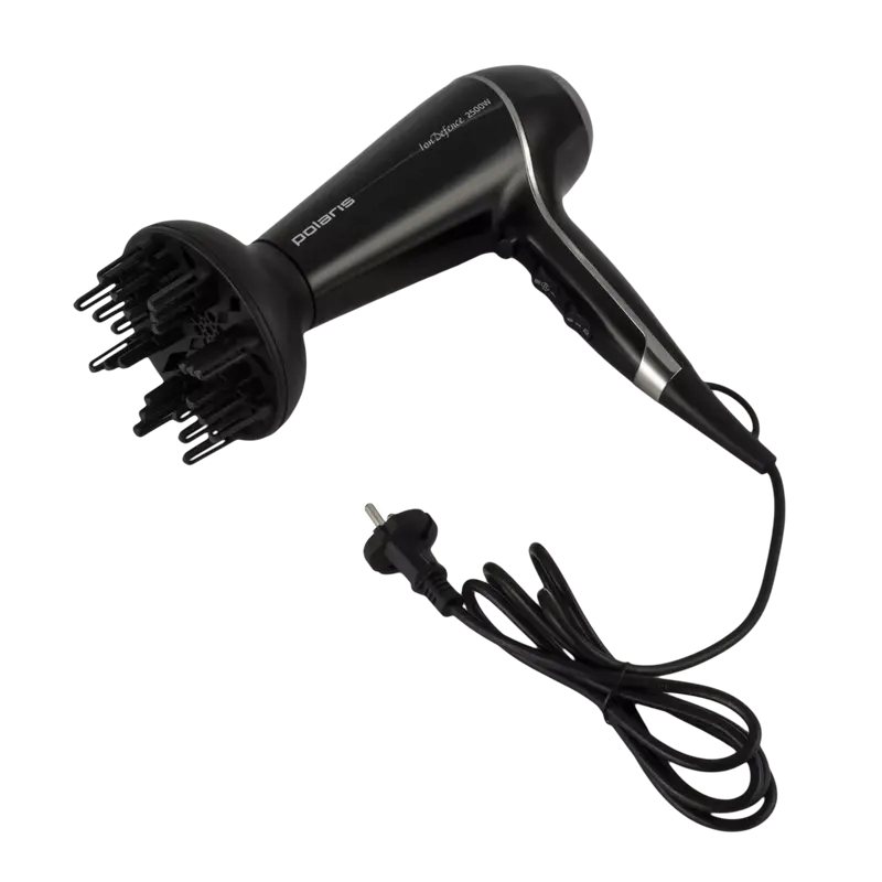 Фен Polaris PHD1112, 2500Вт, Чёрный