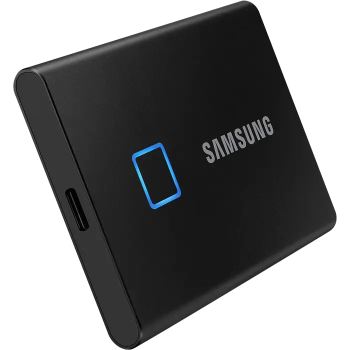 SSD portabil extern Samsung T7 Touch 1 TB Negru