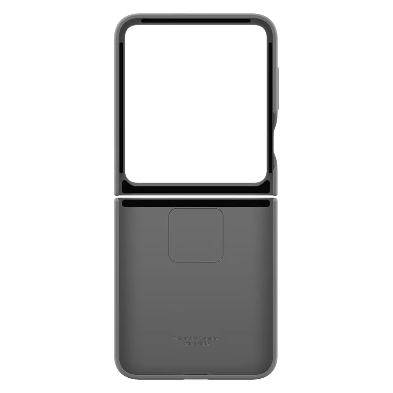 Husă Samsung Galaxy Flip 6 Silicone Case Husă din silicon Gri