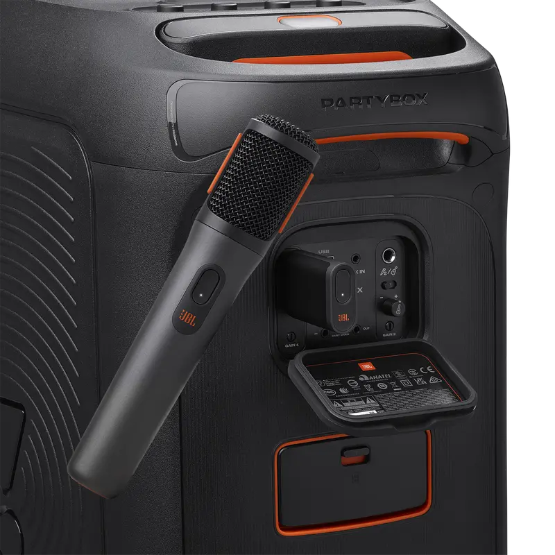 Микрофон для живого исполнения JBL JBL PartyBox Wireless Mic Беспроводной Черный