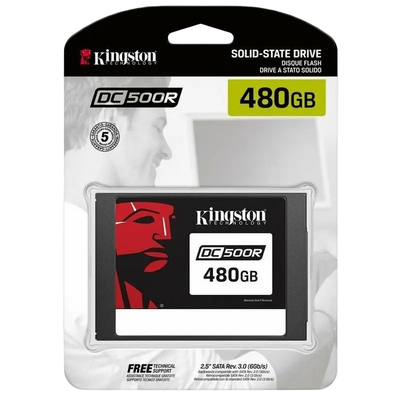Накопитель SSD Kingston DC500R Read-Centric 480GB