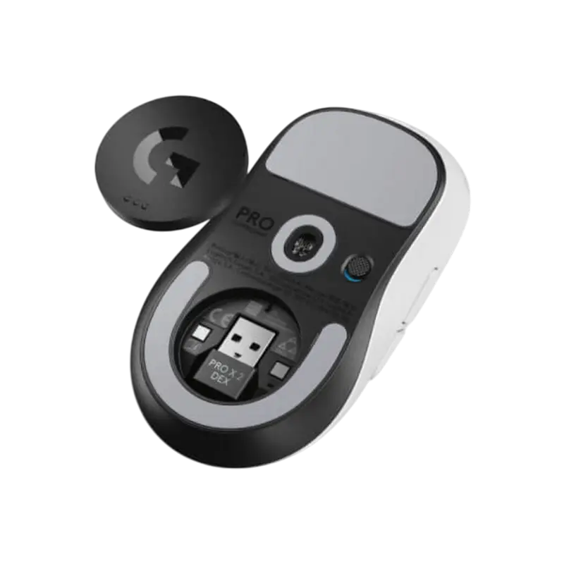 Беcпроводная мышь Logitech G PRO X Superlight 2 DEX Проводное,Беспроводное Белый