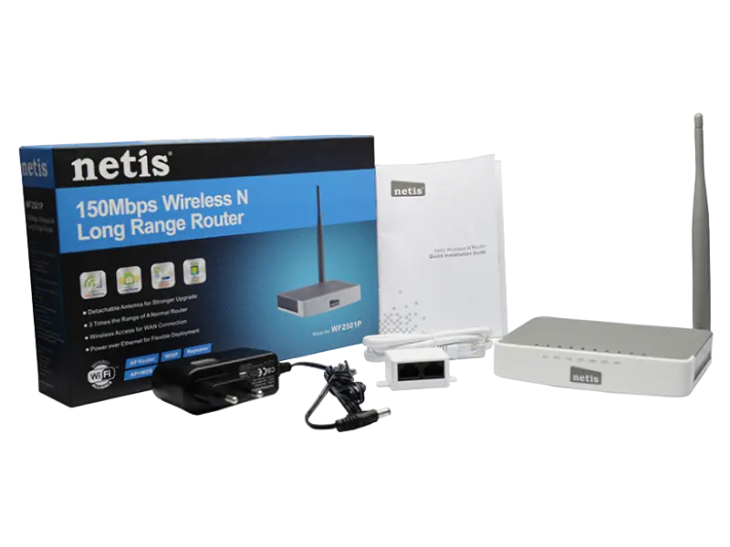 Беспроводной маршрутизатор Netis WF2501P Белый