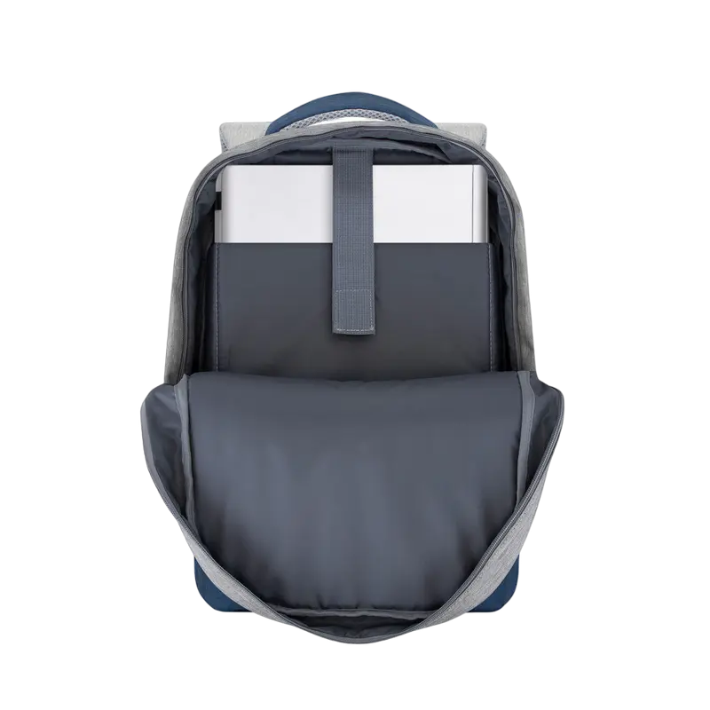 Рюкзак для ноутбука Rivacase Prater Серый/Синий