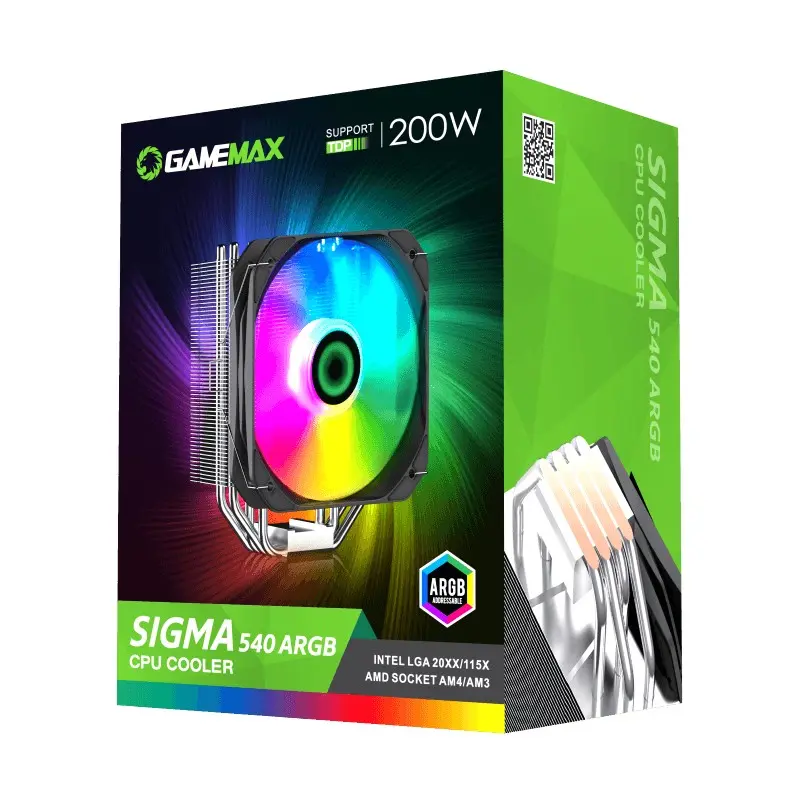 Кулер для процессора Gamemax Sigma 540 130 mm