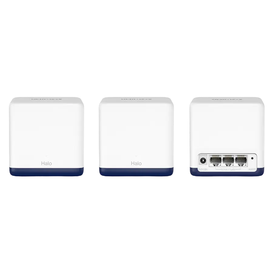 Sistem Wi-Fi Mesh MERCUSYS Halo H50G (3-pack) Alb