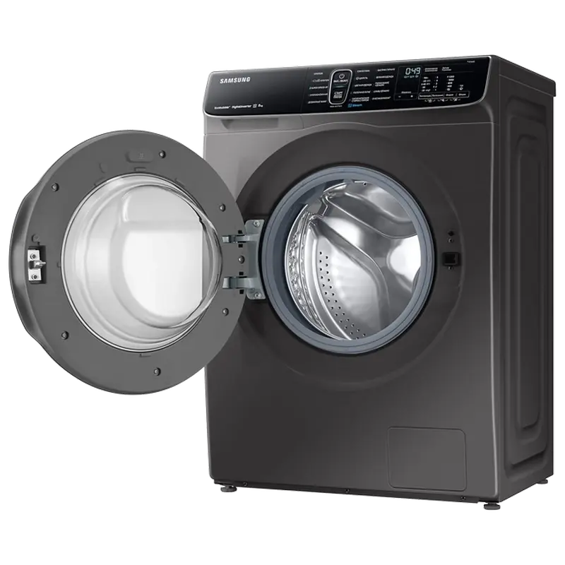 Стиральная машина Samsung WW80AFS26AX/LP Нержавеющая сталь