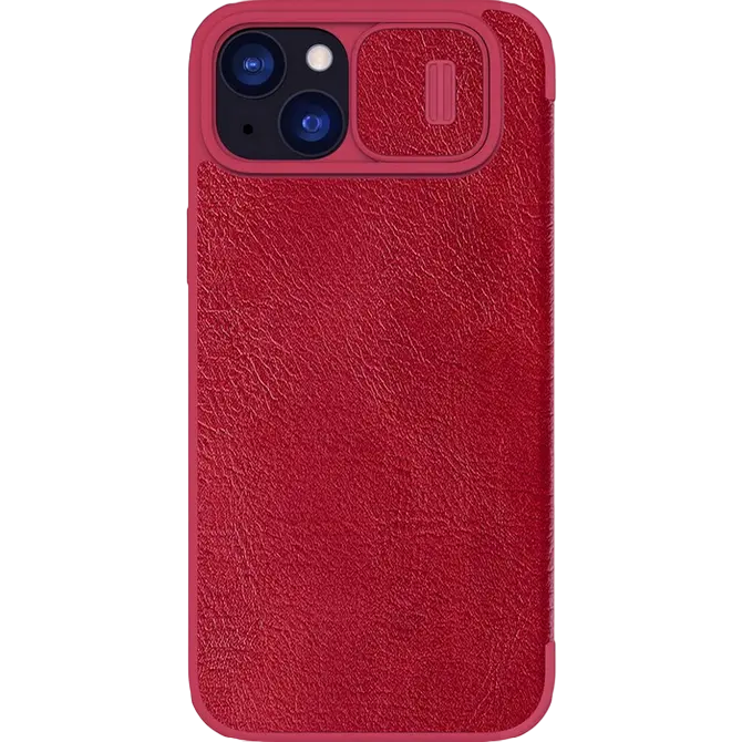 Husă tip carte Nillkin Apple iPhone 15 Plus Qin Pro Qin Pro Roșu