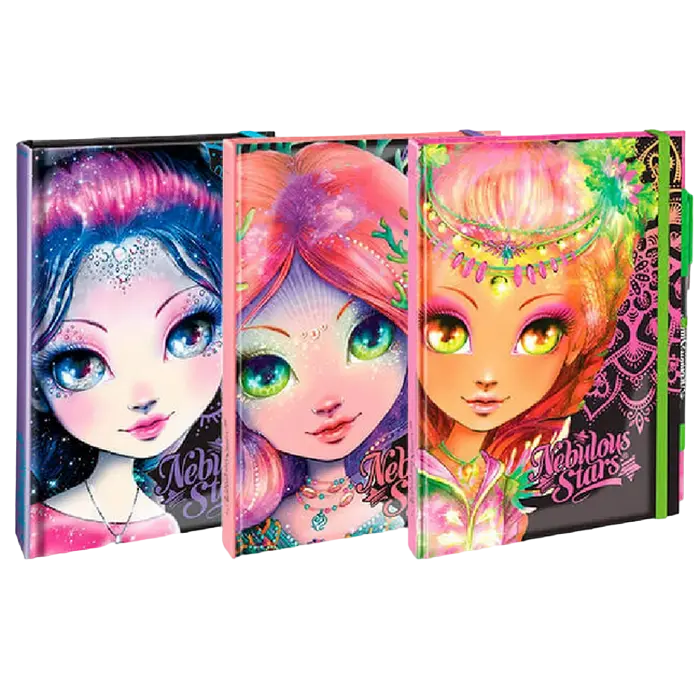 Nebulous Stars Deluxe Black Notebook