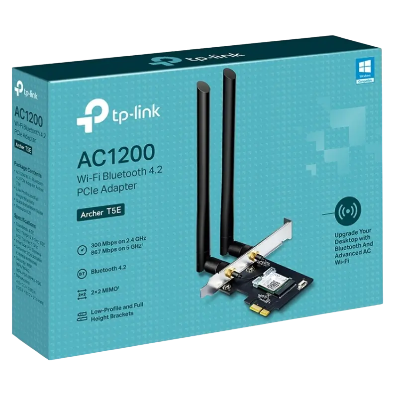 Adaptor PCle TP-LINK Archer T5E Negru