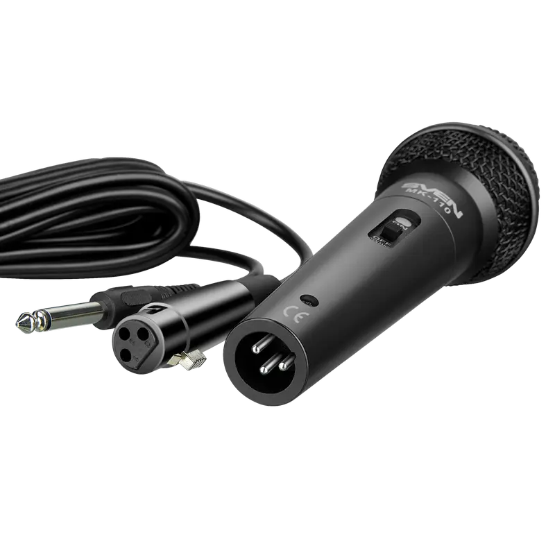 Караоке микрофон SVEN MK-110 Проводной аналоговый Черный