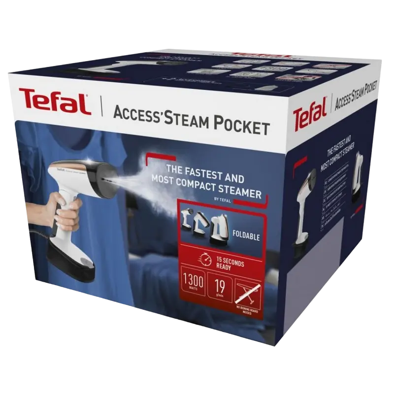 Ручной отпариватель Tefal DT3030E0 Белый | Черный