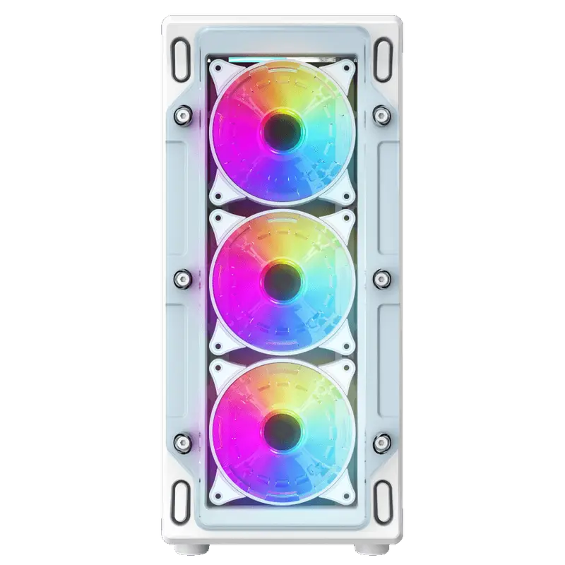 Компьютерный корпус Gamemax STARLIGHT 2 AW Midi-Tower Белый