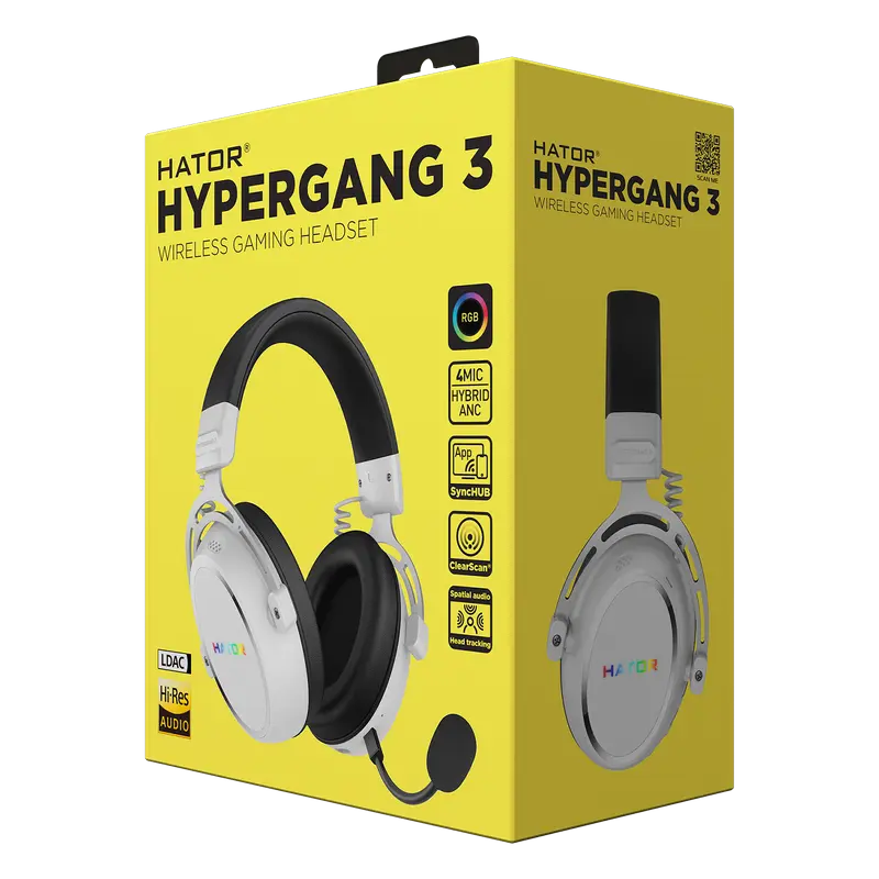 Наушники HATOR Hypergang 3 Белый