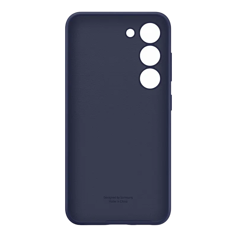 Чехол Samsung Galaxy S23 Silicone Cover Силиконовый Чехол Темно-синии