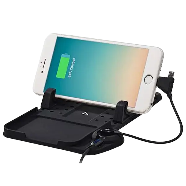 Автомобильный держатель Hoco CA1 Silicone Car Holder Черный