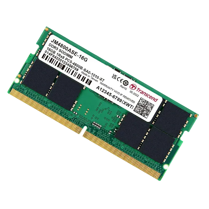 Оперативная память Transcend JetRam JetRam 16 ГБ Зеленый