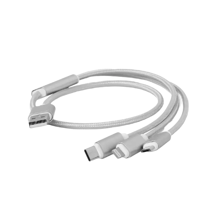 Кабель для зарядки и синхронизации Cablexpert CC-USB2-AM31-1M-G Белый