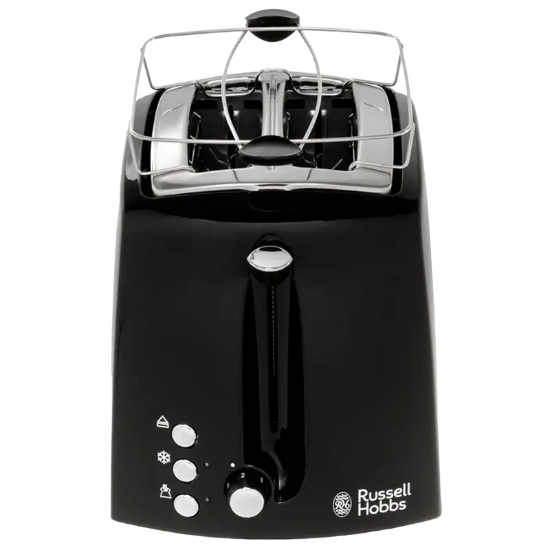 Тостер Russell Hobbs Textures Plus 2 Slice Чёрный