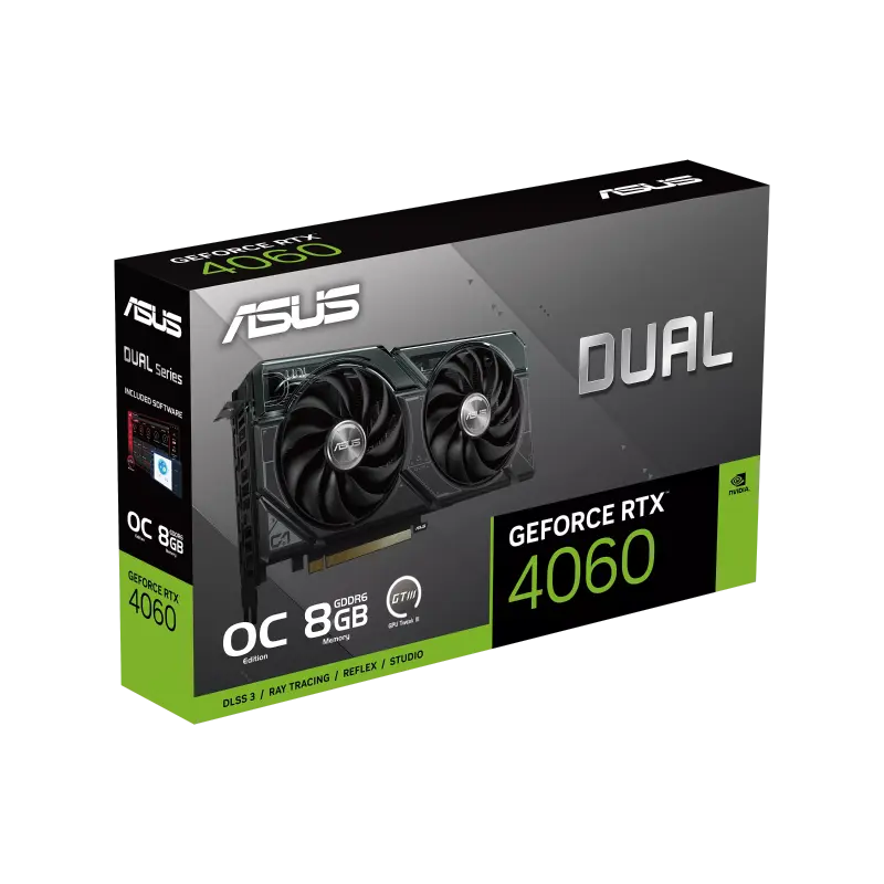 Видеокарта ASUS Dual GeForce RTX 4060 OC