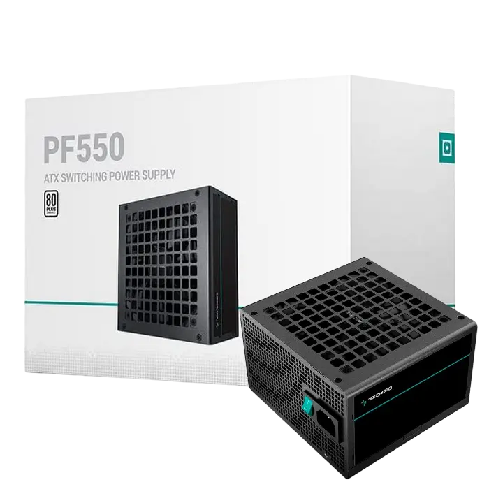 Tip Блок питания для компьютеров Deepcool PF550 ATX Черный