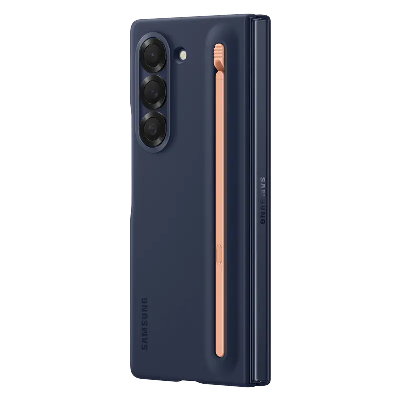 Husă Samsung S-pen Galaxy Fold 6 Slim Case S-pen Husă Bleumarin