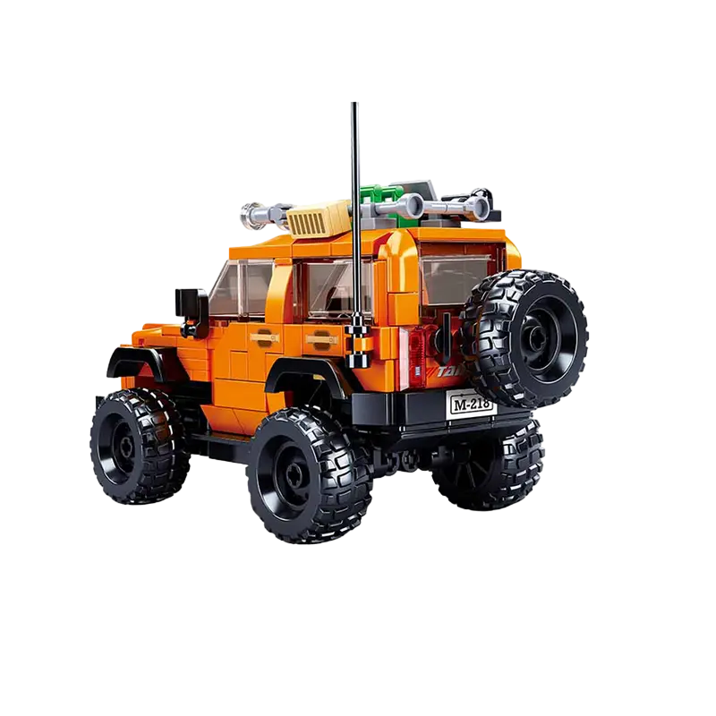 Конструктор Sluban Model Bricks - American Jeep Bronx Разноцветный