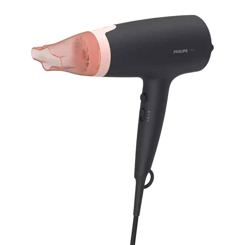 Фен Philips 3000 Series Чёрный | Розовый