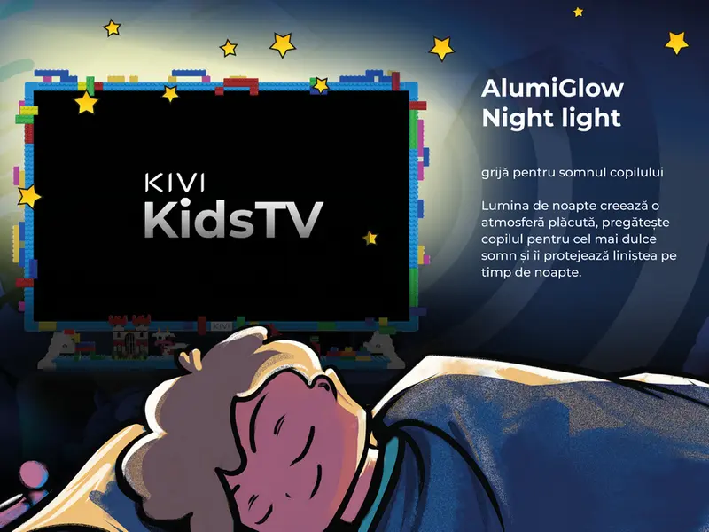 32" LED SMART TV KIVI KidsTV Albastru