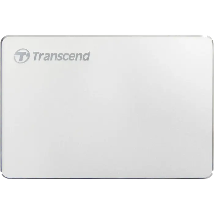 Внешний портативный жесткий диск Transcend StoreJet 25C3S 1 ТБ Серебристый