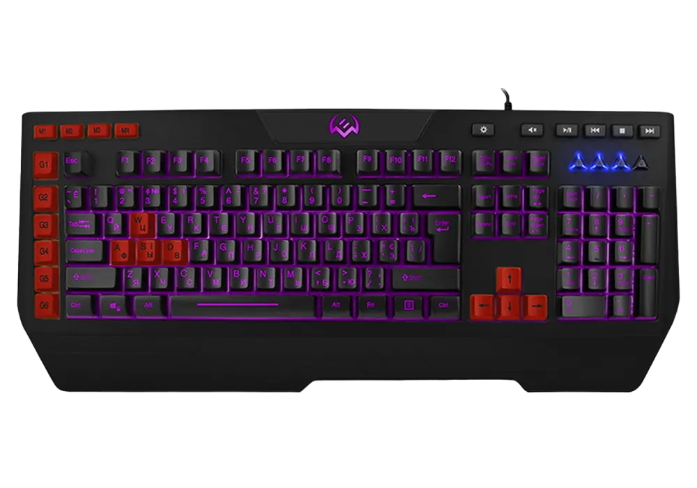 Клавиатура SVEN KB-G9600 Мембрана Черный