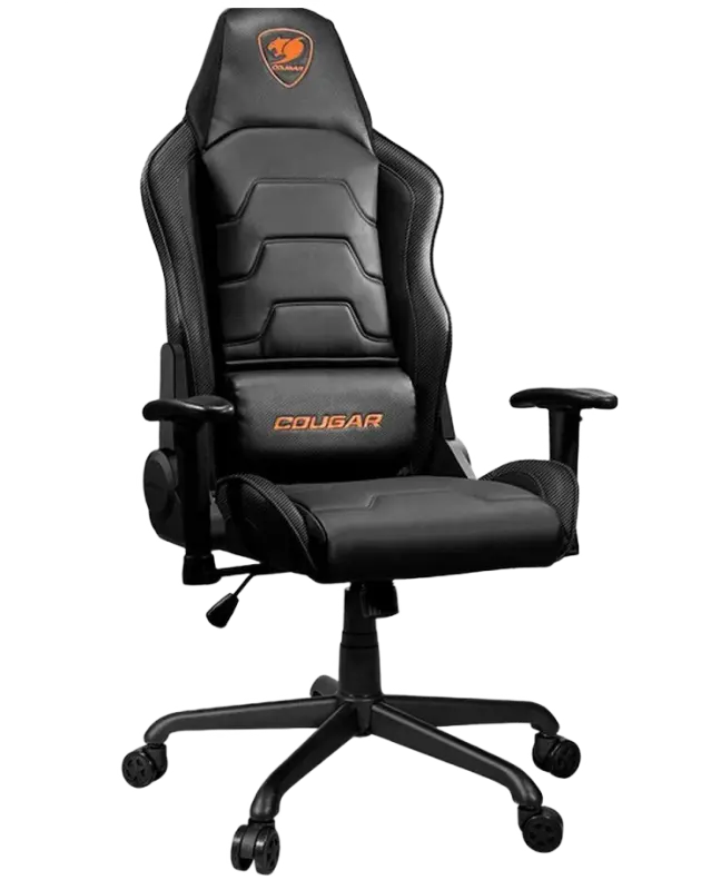 Игровое кресло Cougar Armor Air ПВХ Кожа Чёрный