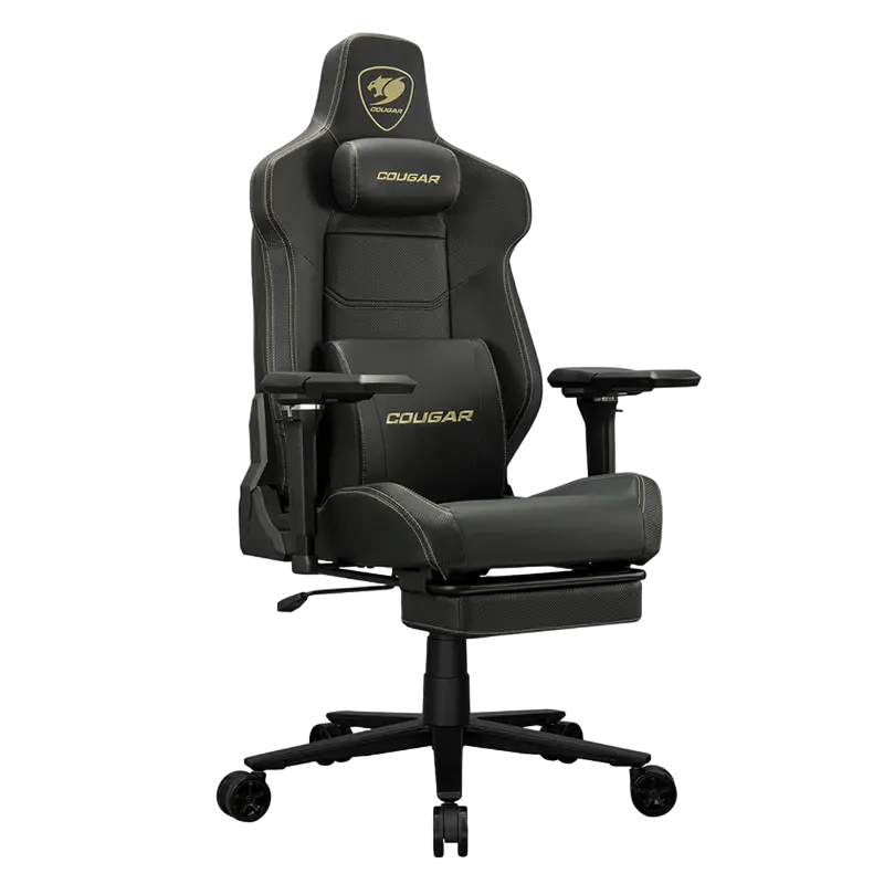 Игровое кресло Cougar Armor EVO M Искусственная кожа Черный | Золотистый