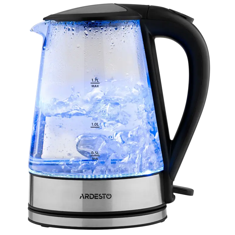 Электрочайник Ardesto EKL-F110 Нержавеющая Сталь | Черный