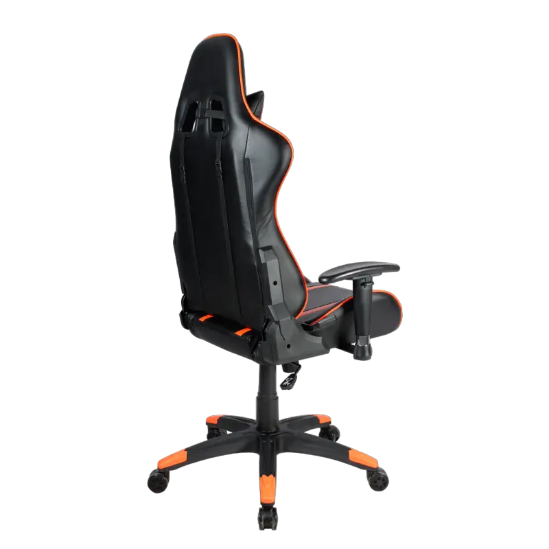 Scaun Gaming Canyon Fobos PU Piele Negru/Portocaliu