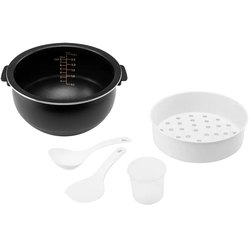 Мультиварка Polaris PMC 0490AD Черный Серебристый