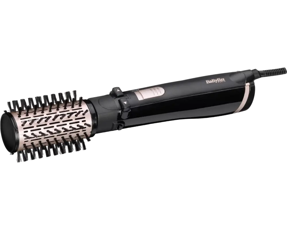 Uscător de păr-perie BaByliss Ionic Airbrush Negru