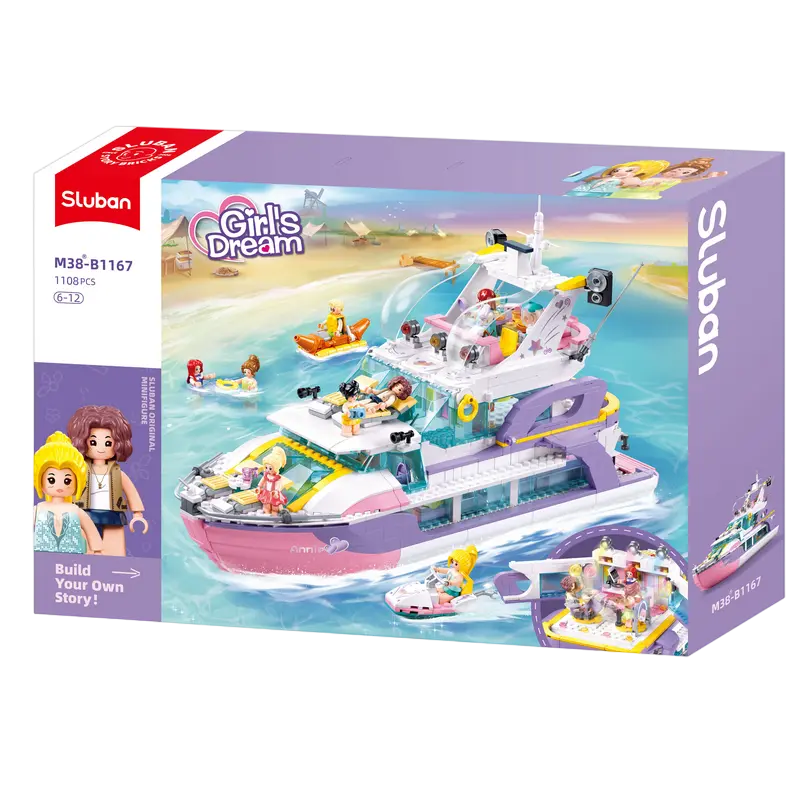 Конструктор Sluban Girls Dream - Yacht