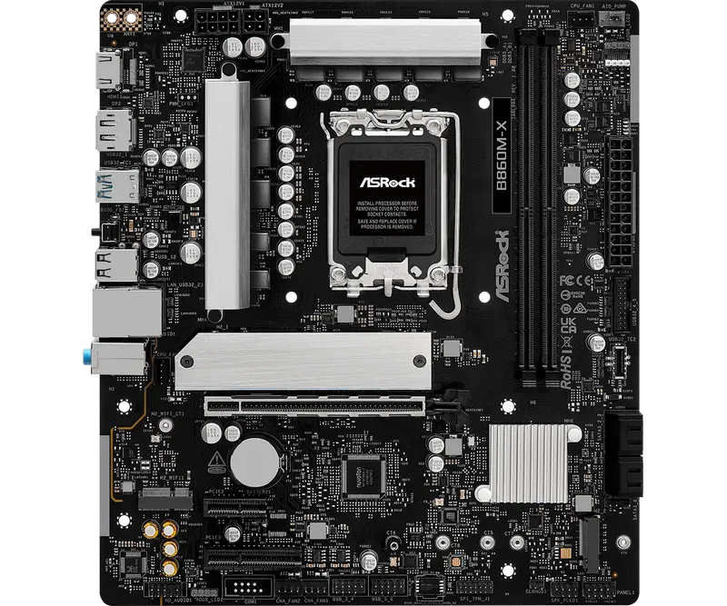 Placă de bază ASRock B860M-X LGA1851 Micro-ATX