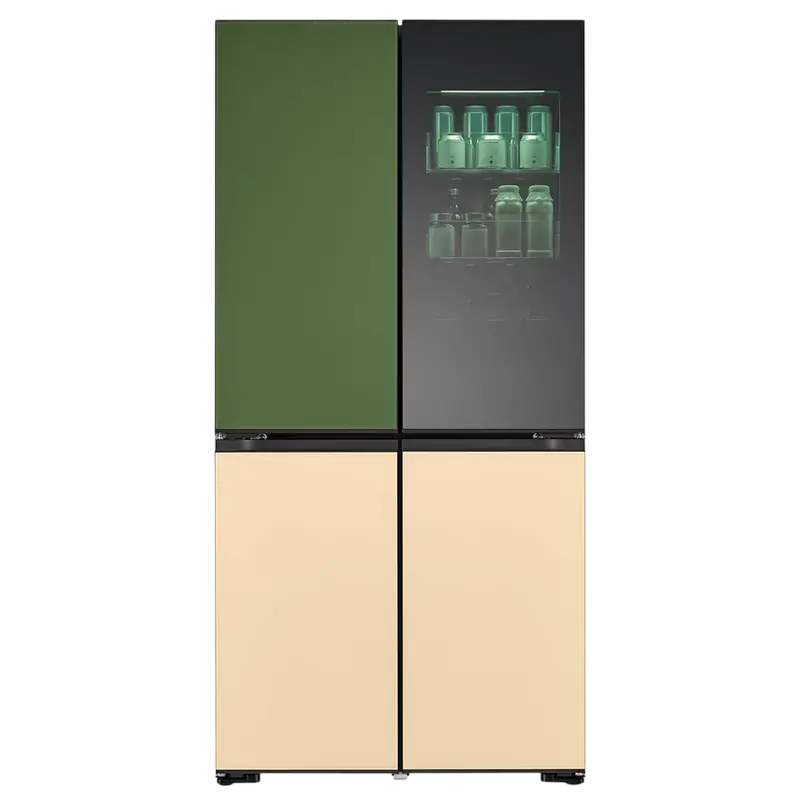 Холодильник LG GMV960NNME Разноцветный