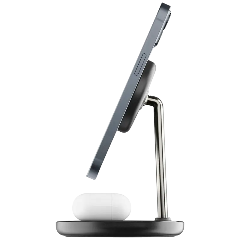 Беспроводная зарядка Cellularline Mag Duo Черный