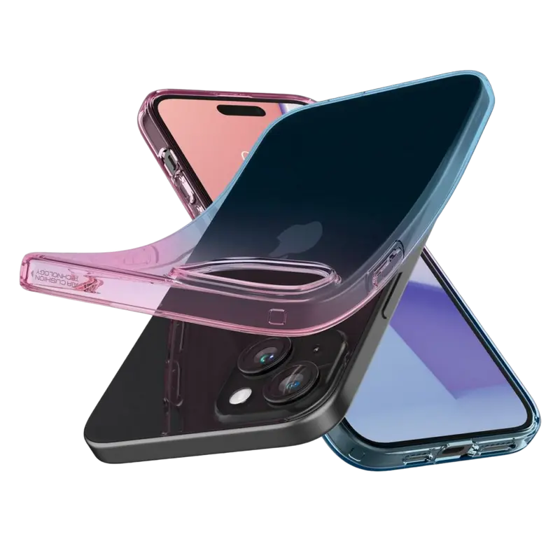 Husă Spigen Apple iPhone 15 Liquid Crystal Liquid Crystal Gradiation Pink