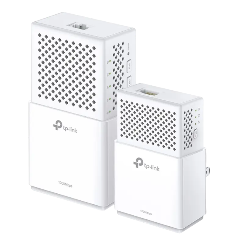 Адаптер Powerline TP-LINK AV1000 Gigabit Белый